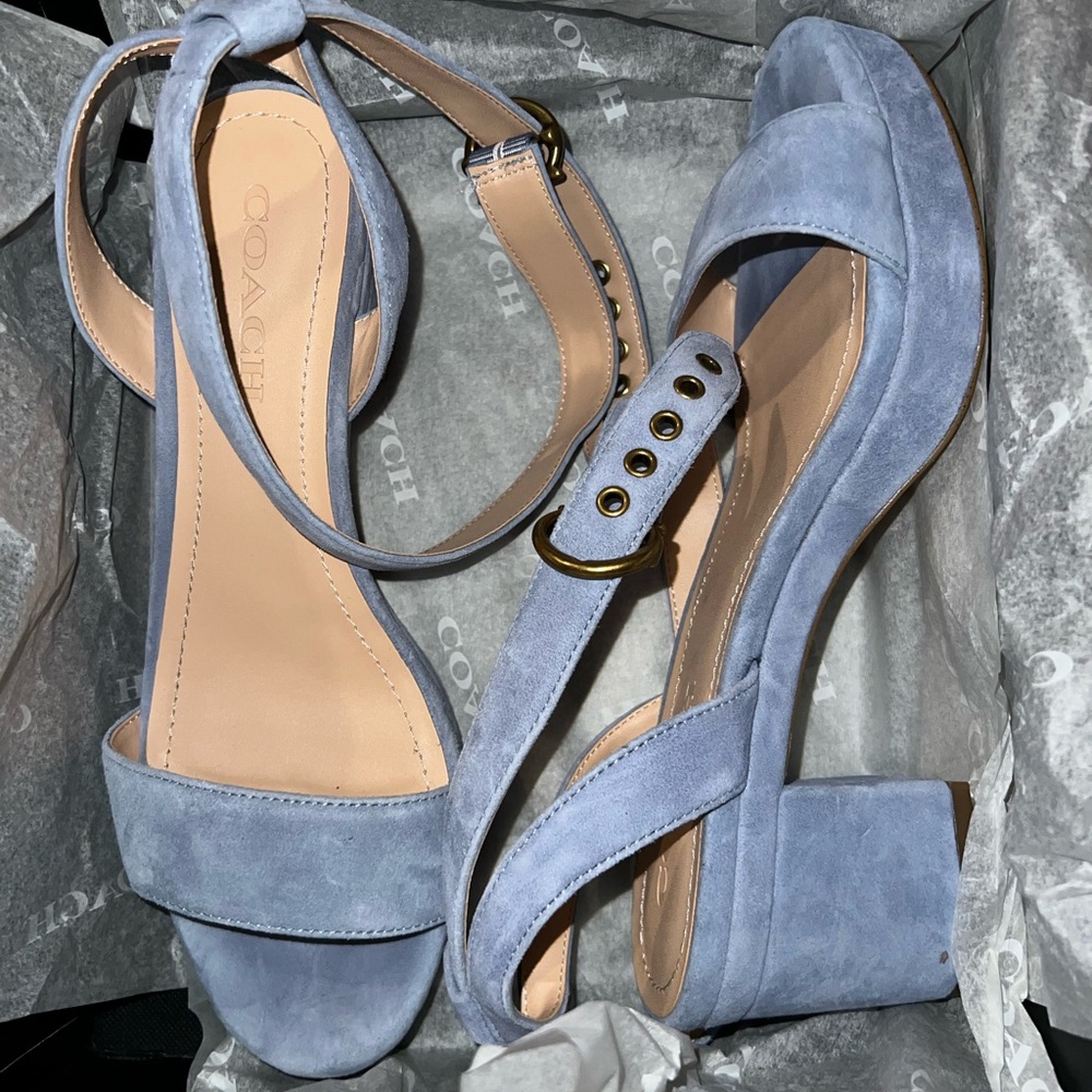 Coach Serena Suede Sandles